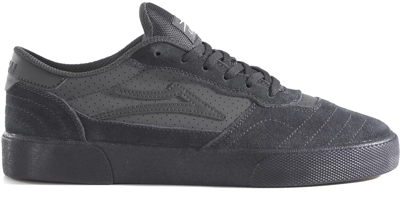 Lakai Cambridge Skate Shoes (Closeout) - charcoal suede | Tactics