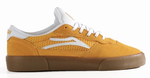 Lakai Cambridge Skate Shoes (Closeout) - gold/gum suede - view large