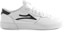 Lakai Cambridge Skate Shoes (Closeout) - white leather