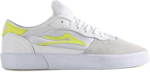 Lakai Cambridge Skate Shoes (Closeout) - white suede - view large