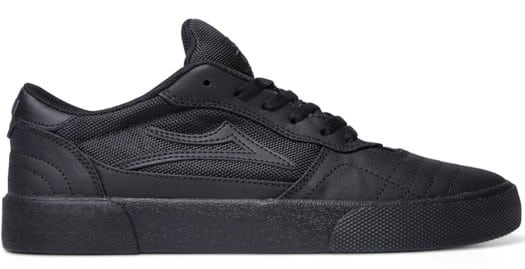 Lakai Cambridge Skate Shoes (Closeout) - black canvas - view large