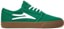 Lakai Griffin Skate Shoes - green/gum canvas