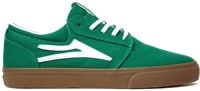 Lakai Griffin Skate Shoes - green/gum canvas