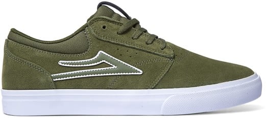 Lakai Griffin Skate Shoes - olive suede - view large