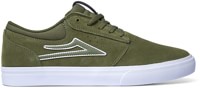 Lakai Griffin Skate Shoes - olive suede