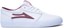 Lakai Griffin Skate Shoes - white/burgundy leather