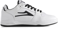 Lakai Telford Low Skate Shoes (Closeout) - white / black leather