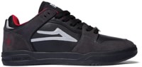 Lakai Telford Low Skate Shoes (Closeout) - public enemy black/charcoal suede