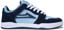 Lakai Telford Low Skate Shoes (Closeout) - navy suede