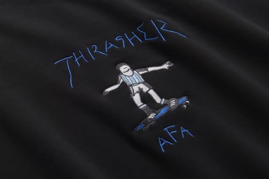  X THRASHER X AFA GONZ CREW Lサイズ Adidas Thrasher x AFA Gonz Crew Sweatshirt - black | Tactics