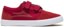 Lakai Kids Griffin Skate Shoes - red reflective suede
