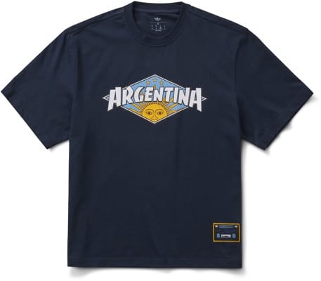 Adidas Thrasher x AFA Argentina T-Shirt - night navy - view large