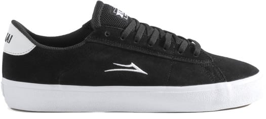 Lakai Newport High Skate Shoes - black suede - view large