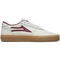 Lakai Manchester Skate Shoes - cream/gum leather