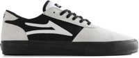 Lakai Manchester Skate Shoes - white suede black black