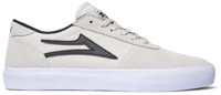 Lakai Manchester Skate Shoes - white/black suede