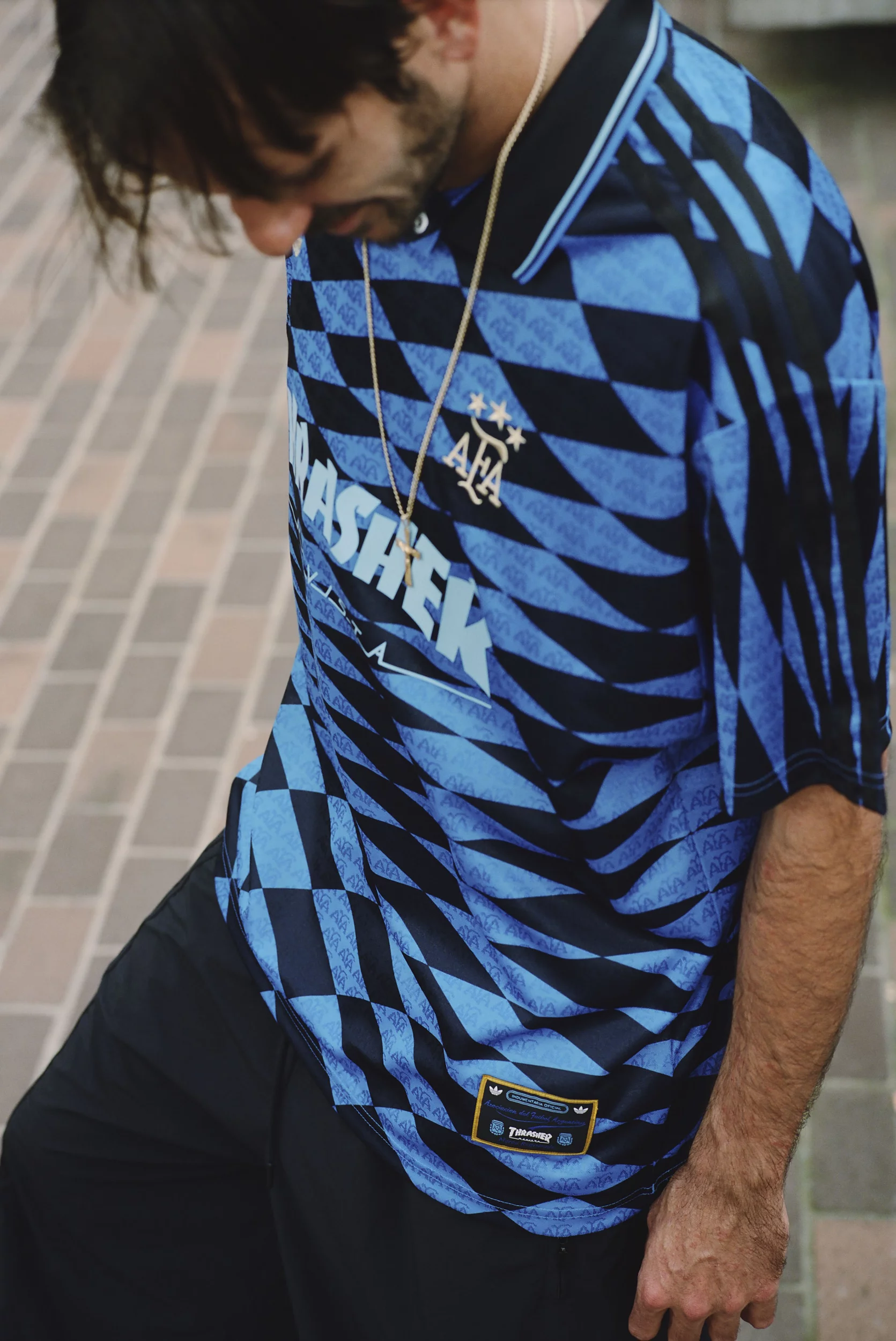 Adidas Thrasher x AFA Jersey - blue/black | Tactics