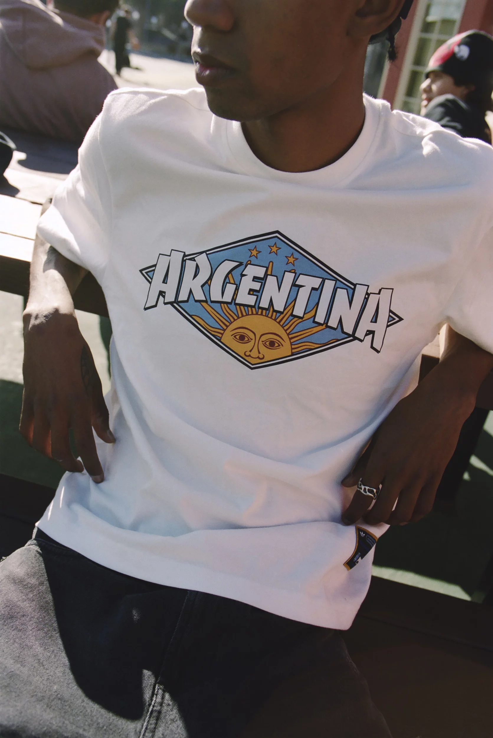 Adidas Thrasher x AFA Argentina T-Shirt - core white | Tactics