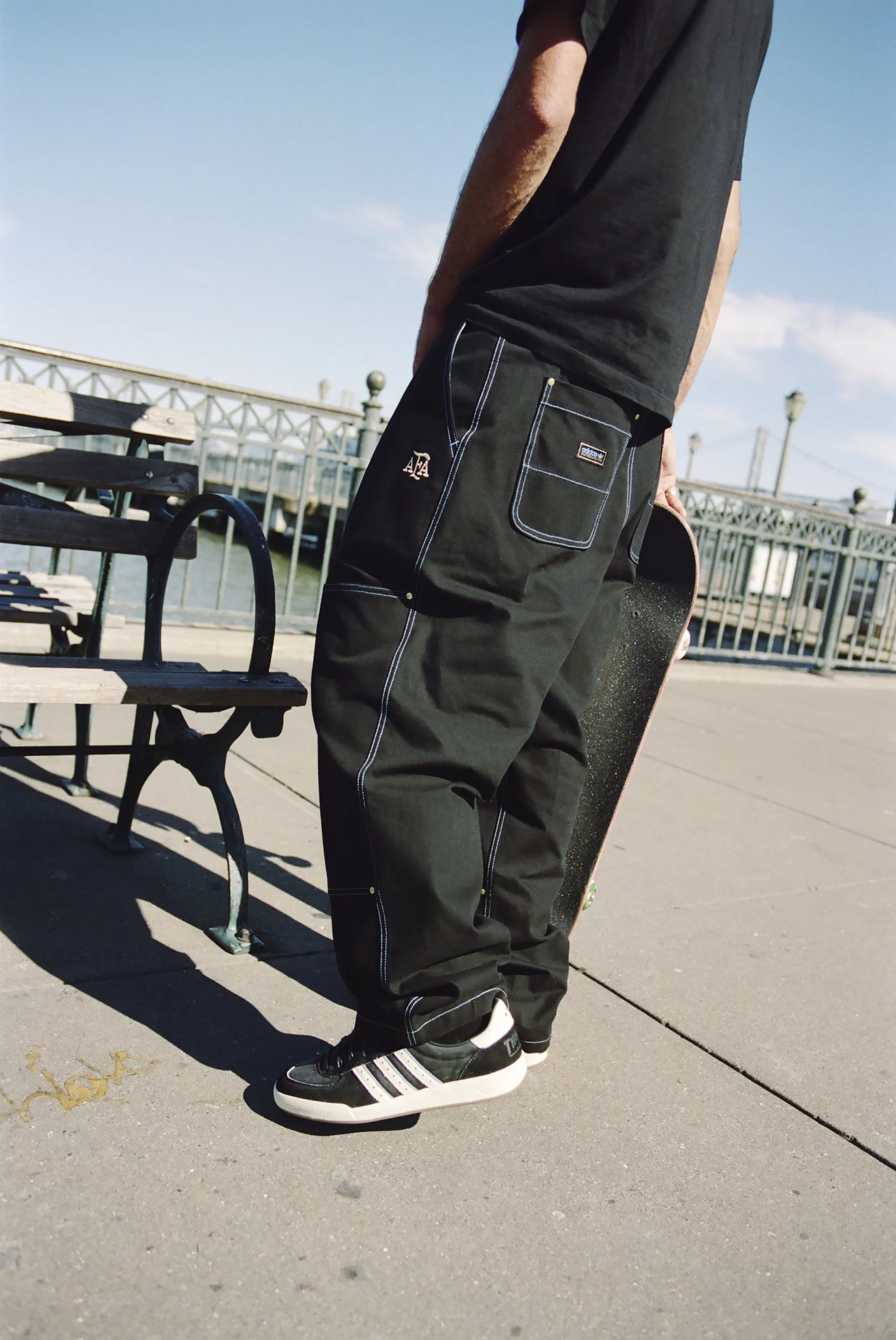 Adidas Thrasher x AFA Chino Pants - black | Tactics