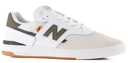 New Balance Numeric 306 Cup Jamie Foy Skate Shoes - white/olive - view large