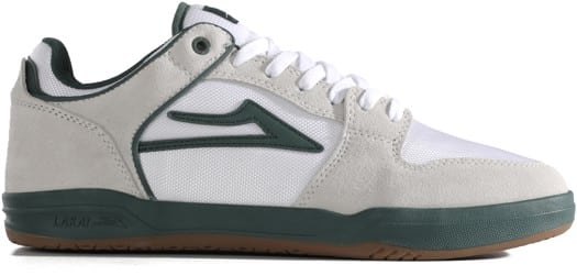 Lakai Telford Low Elite Skate Shoes - elite white suede cordura spruce - view large