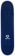 Tactics Vertical Logo Skateboard Deck - blue/white