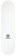 Tactics Vertical Logo Skateboard Deck - white/black