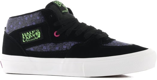 Vans Skate Half Cab Shoes - acid airbrush/violet purple - view large