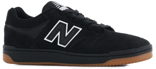 New Balance Numeric 480 (WIDE) Skate Shoes - black/black - view large