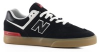 New Balance Numeric 574V Skate Shoes - black/white