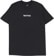 Tactics Wordmark T-Shirt - black