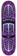 Real Hayley Wilson Threadline 8.38 Skateboard Deck - purple
