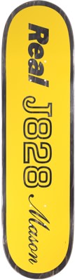 Real Mason Shape Code 8.28 Skateboard Deck - yellow - view large