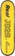 Real Mason Shape Code 8.28 Skateboard Deck - yellow