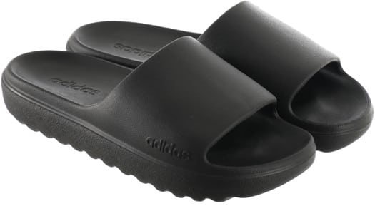 Adidas Adilette Lumia Slide Sandals - cblack/cblack/cblack - view large