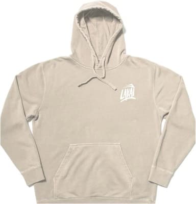 Lakai Brush Garment Dyed Pullover Hoodie - bone - view large