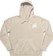 Lakai Brush Garment Dyed Pullover Hoodie - bone