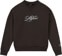 Lakai Classic Crewneck Sweater - dark brown