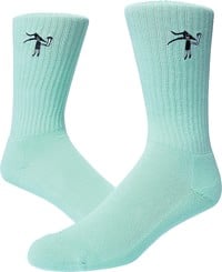 Lakai Flare Face Crew Sock - mint