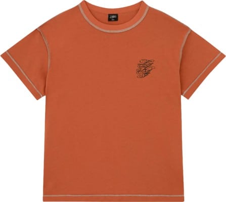 Lakai Inside Out Lounge Tee T-Shirt - burnt orange - view large