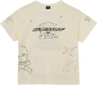 Lakai Inside Out Lounge Tee T-Shirt - natural slub