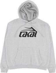 Lakai Logo Pullover Hoodie - heather grey