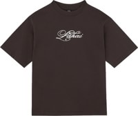 Lakai Oversized Signature Tee T-Shirt - dark brown