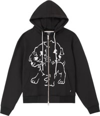 Lakai Cerberus Zip Up Hoodie - black
