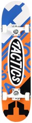 Tactics 7.375 Logo Complete Skateboard - logo collage