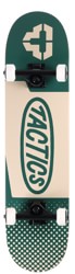 Tactics 8.25 Logo Complete Skateboard - oval dots