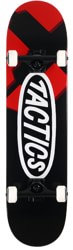 Tactics 8.25 Logo Complete Skateboard - oval t