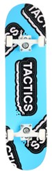 Tactics 7.5 Logo Complete Skateboard - cookie