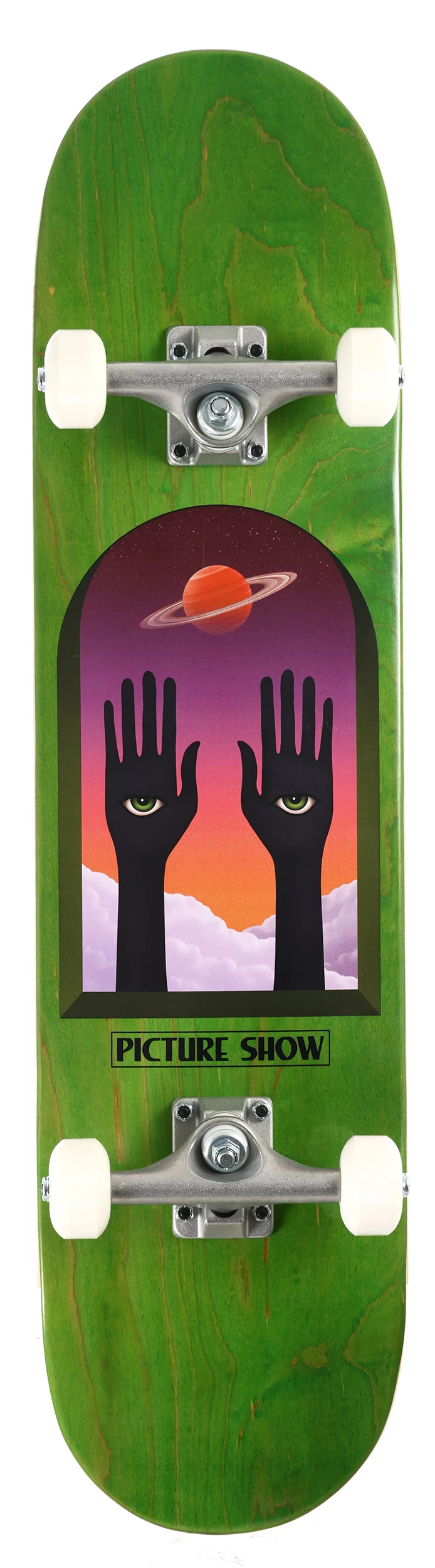 Hopps Saturn 7.875 Complete Skateboard - green | Tactics