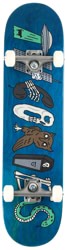 Theories Symbols 7.75 Complete Skateboard - blue